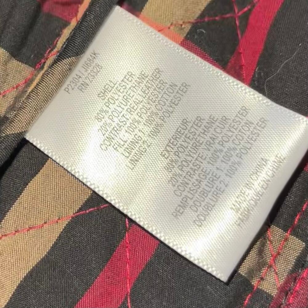 Pendleton Jacket Faux Leather Equestrian - Picture 13 of 13